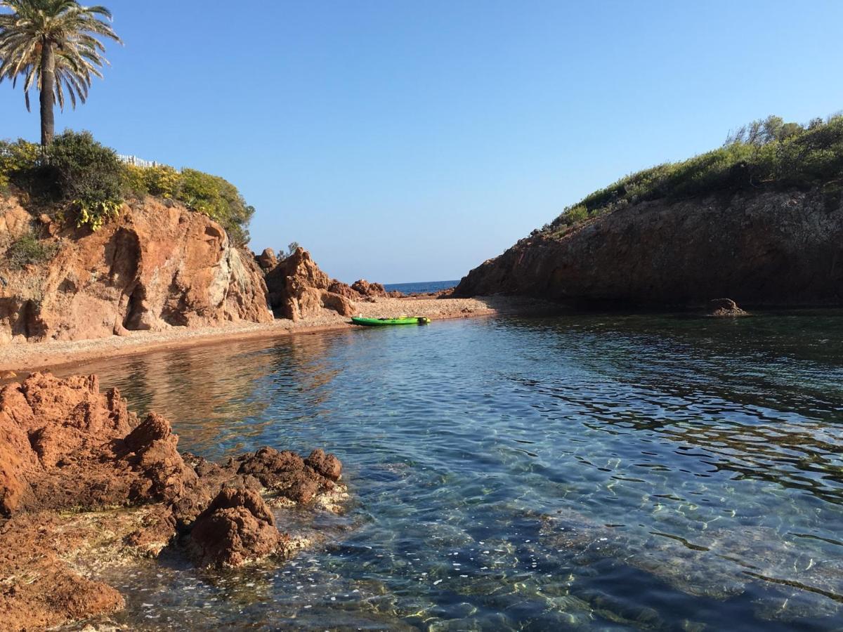 Les Marines D'Agay Studio Climatise Saint-Raphael (Var) Exterior foto